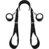 Fetish Submissive - Open Legs Position with Neoprene lining handcuffs Fetish Submissive Bondage Flutters.ie