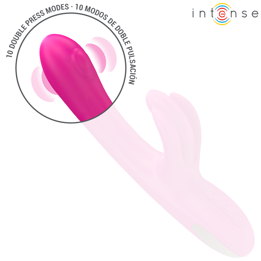 Pink and white device with &
