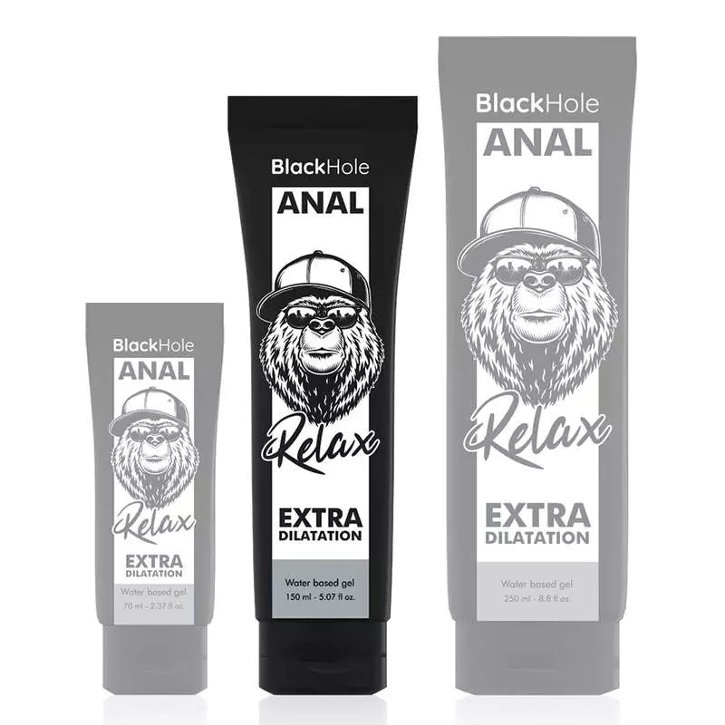 Black Hole Water Base Gel Anal Dilation 150 ml