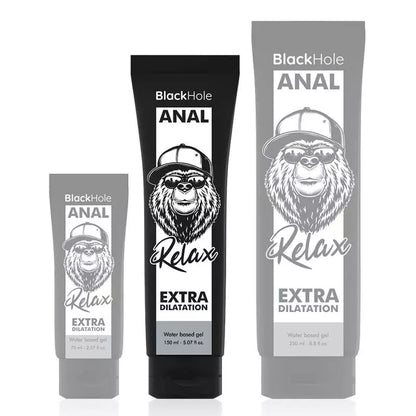 Black Hole Water Base Gel Anal Dilation 150 ml