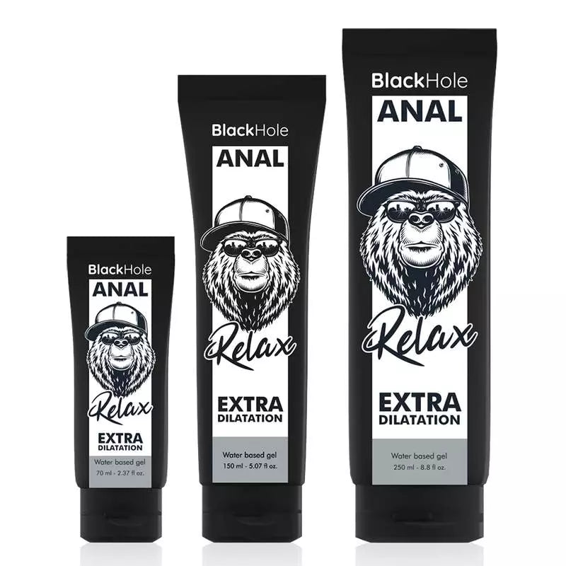 Black Hole Water Base Gel Anal Dilation 150 ml
