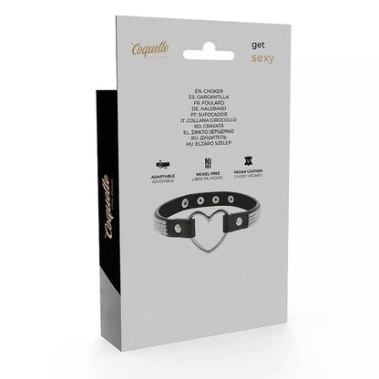 COQUETTE - CHIC DESIRE VEGAN LEATHER CHOKER Flutters.ie Flutters.ie