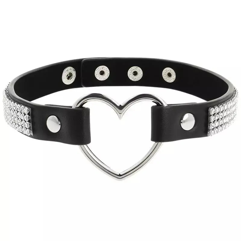 COQUETTE - CHIC DESIRE VEGAN LEATHER CHOKER Flutters.ie Flutters.ie