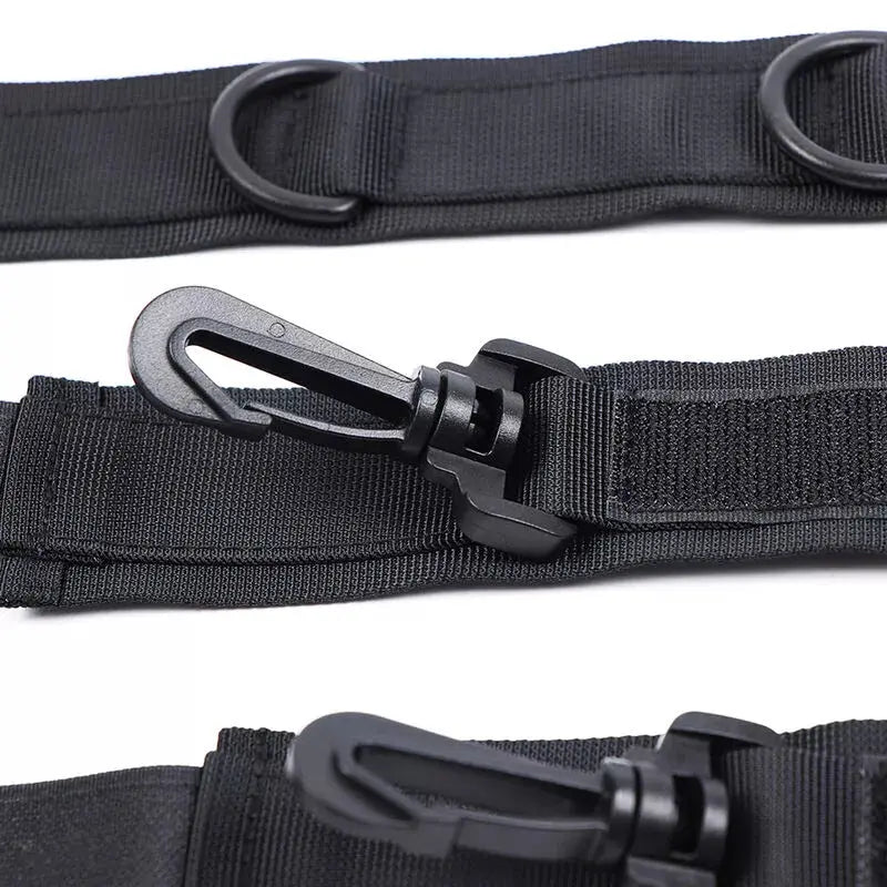 OHMAMA FETISH - NYLON HANDCUFFS AND COLLAR OHMAMA