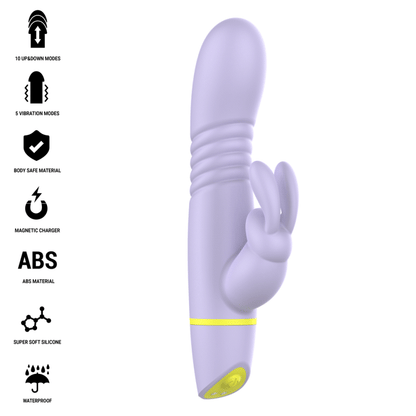 Helen Rabbit Stimulator &amp; Thrusting Vibrator